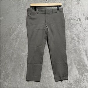 EUC Banana Republic Womens Size 6P The Sloan Fit Dress Pants Gray Stretch Fabric